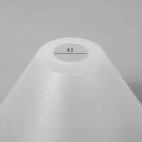 Плафон "Конус" Е27 прозрачный 25х25х15см