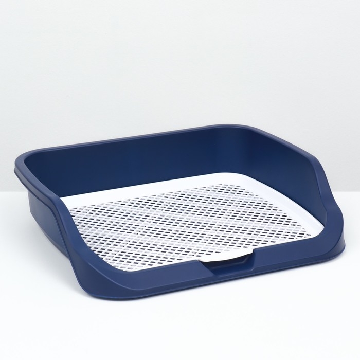 Туалет открытый 53 х 45 х 13 см, синий