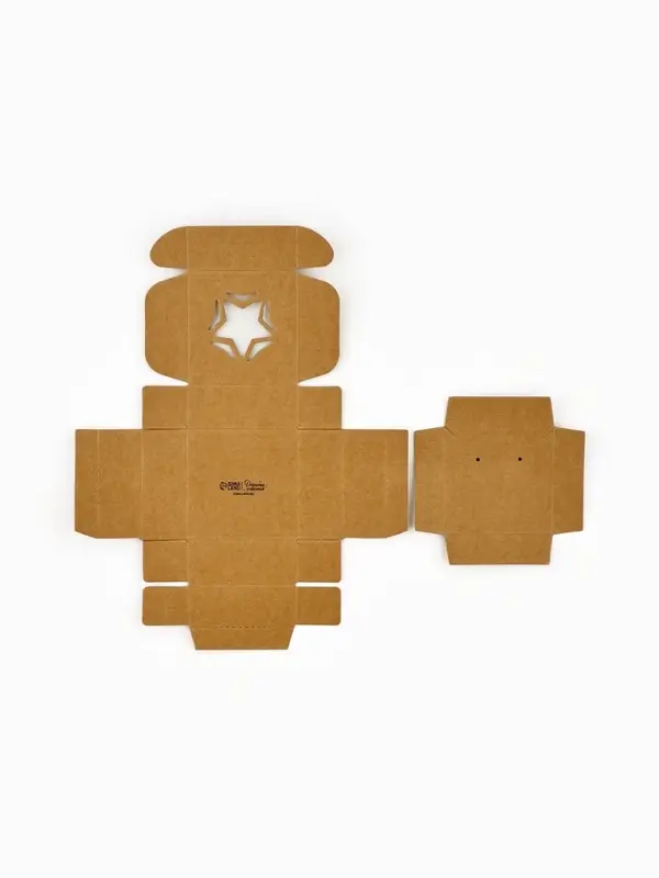 Коробка под бижутерию с окном &laquo;Звезда&raquo;, 7.5 х 7.5 х 3 см