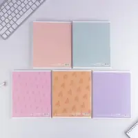 Тетрадь в клетку, 48 л., А5, на скрепке, блок №1 &laquo;Для девчонок&raquo; МИКС