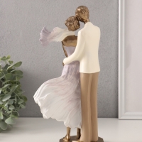 Сувенир полистоун "Ветер. Пара влюблённых" 14х8х27 см