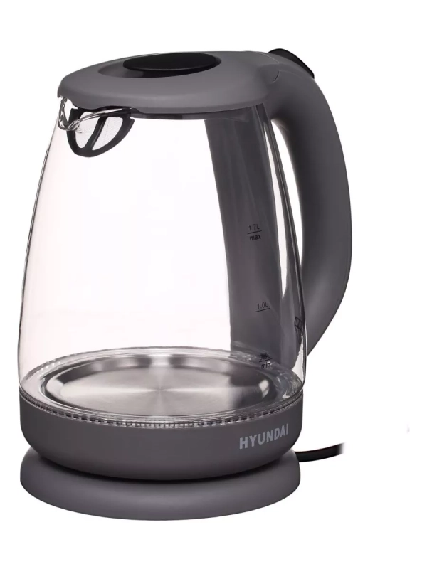 Чайник HYK-G1003 1.7л. 2200Вт серый