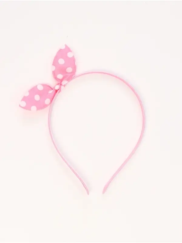 Ободок для волос &laquo;Бантик&raquo; розовый, Винкс