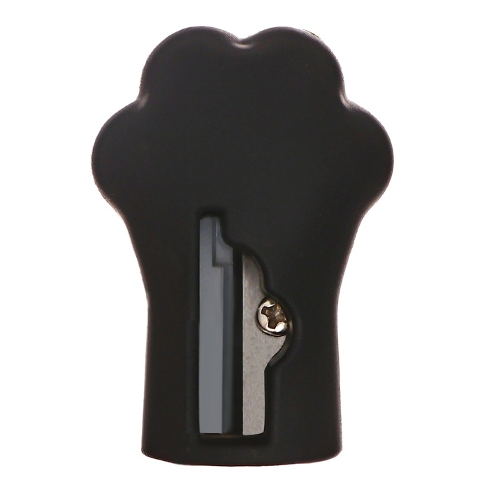 Точилка 1 отверстие, deVENTE Cat Paw, с покрытием Soft Touch