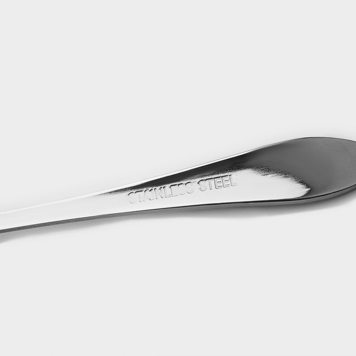 Ложка барная из нержавеющей стали &laquo;Милано&raquo;, длина 19,5 см, цвет серебряный