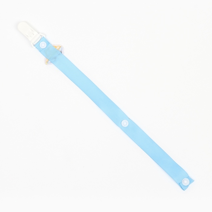 Держатель для соски - пустышки &laquo;Счастливый малыш&raquo;, на ленте