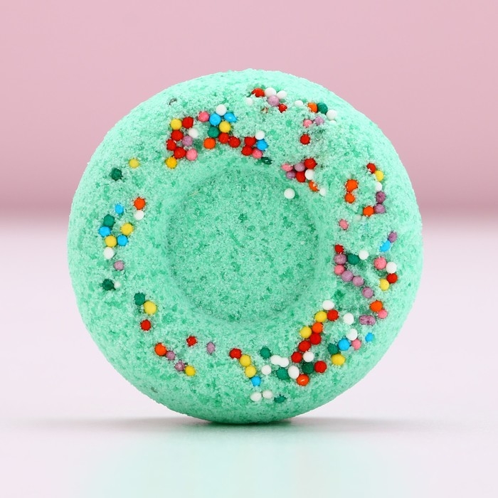 Бомбочка для ванны &laquo;С Новым Годом!&raquo;, 60 г, аромат яблочного штруделя, ЧИСТОЕ СЧАСТЬЕ