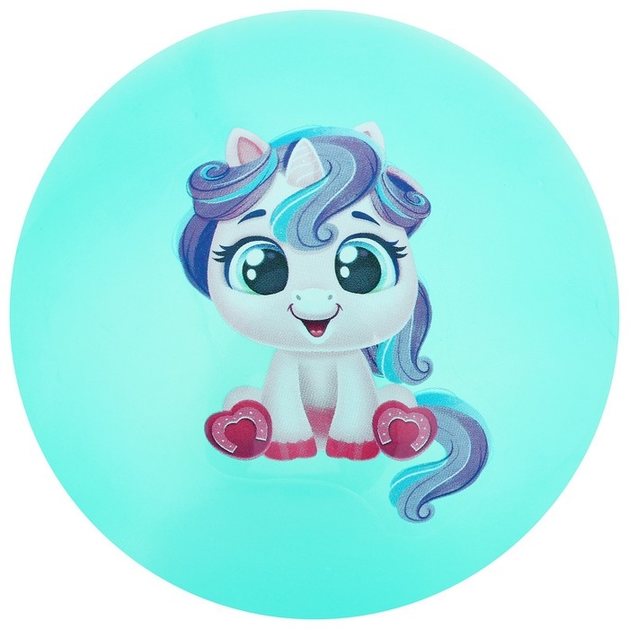 Мяч детский ZABIAKA &laquo;Единорожка&raquo;, d=22 см, цвет МИКС