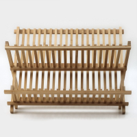 Сушилка для посуды &laquo;Бамбуковый лес&raquo;, 43&times;38 см, 2 яруса