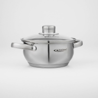 Набор кастрюль &laquo;Гретта&raquo;, 3 предмета: 1,6 л, 2,2 л, 3,2 л, капсульное дно, индукция