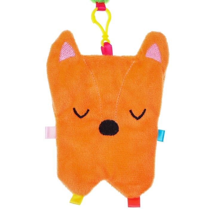 Растяжка - погремушка мягкая на кроватку/коляску &laquo;Лучшие друзья&raquo;, Крошка Я