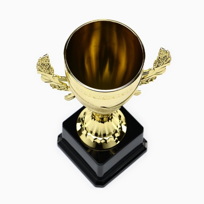 Кубок 188 С, наградная фигура, золото, подставка пластик, 23,5 х 13 х 8 см