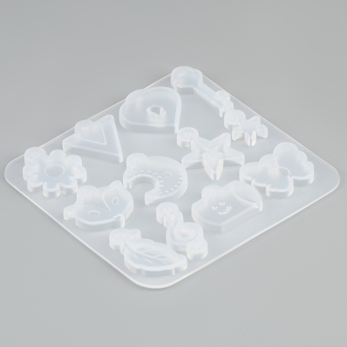 Форма силиконовая универсальная &laquo;Подвеска&raquo;, 12 в 1