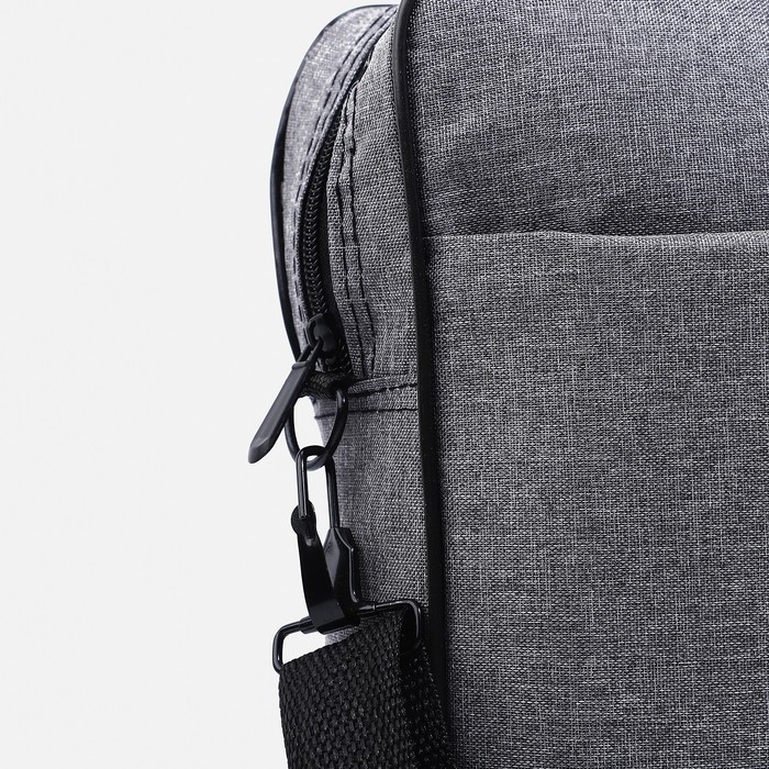 Сумка для ноутбука, цвет серый