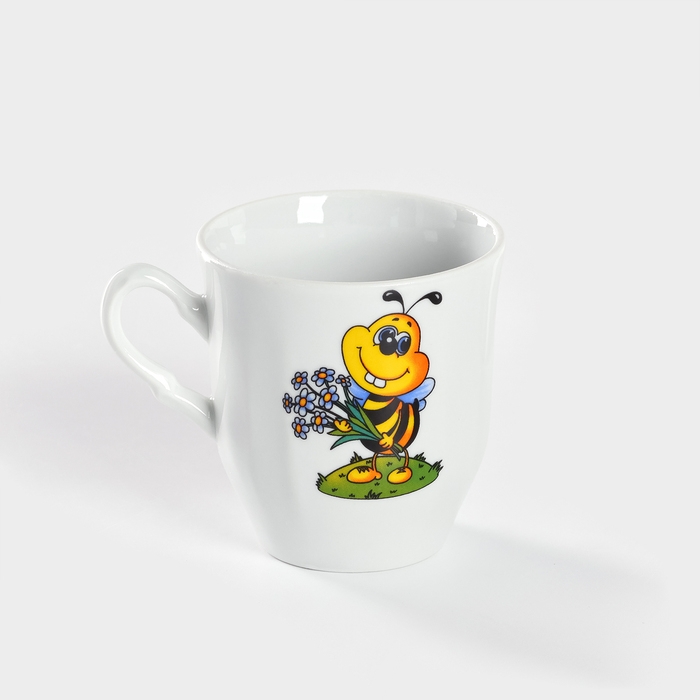 Кружка фарфоровая &laquo;Пчёлы&raquo;, 250 мл