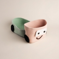 Корзина для хранения плетёная ручной работы SL Home, 42&times;23&times;17 см