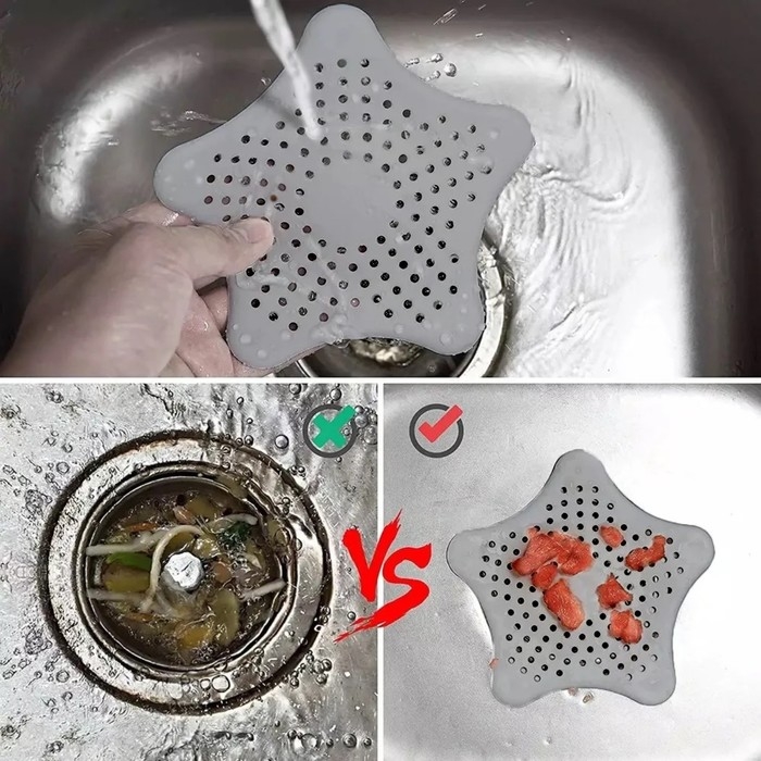 Фильтр для слива &laquo;Звезда&raquo;, 15 см, цвет МИКС