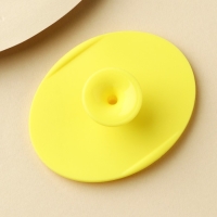 Массажер спонж для умывания, на подложке &laquo;Ути-пути&raquo;, 6,5 х 5 см