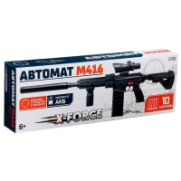 Автомат &laquo;М416&raquo;, стреляет мягкими пулями, работает от аккумулятора