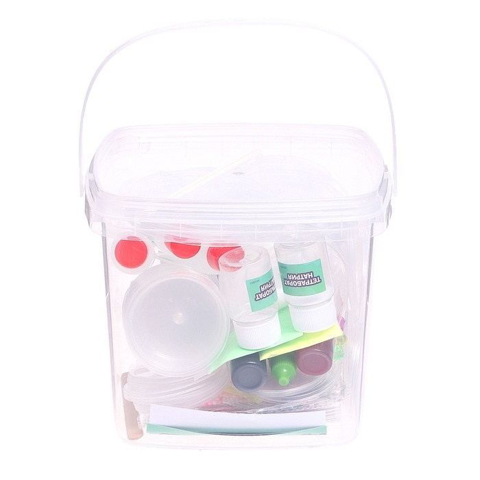 Набор для опытов &laquo;Меганабор для создания слаймов&raquo;, своими руками, 10 фигурок и кристаллов