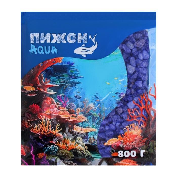 Мраморная крошка (5-10 мм) нептунит, 800 г