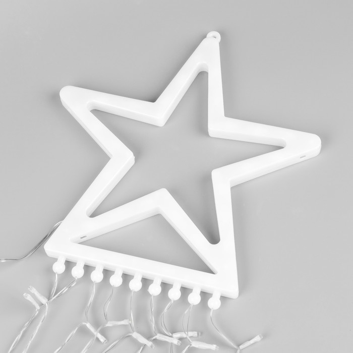 Светодиодная фигура &laquo;Комета&raquo; 3.5 м, пластик, 9 нитей, 220 В, свечение тёплое белое