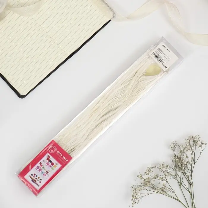 Бант - шар №3 простой белый