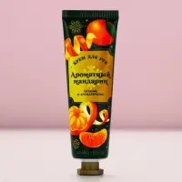 Крем для рук, 30 мл, аромат мандарина, Чистое счастье