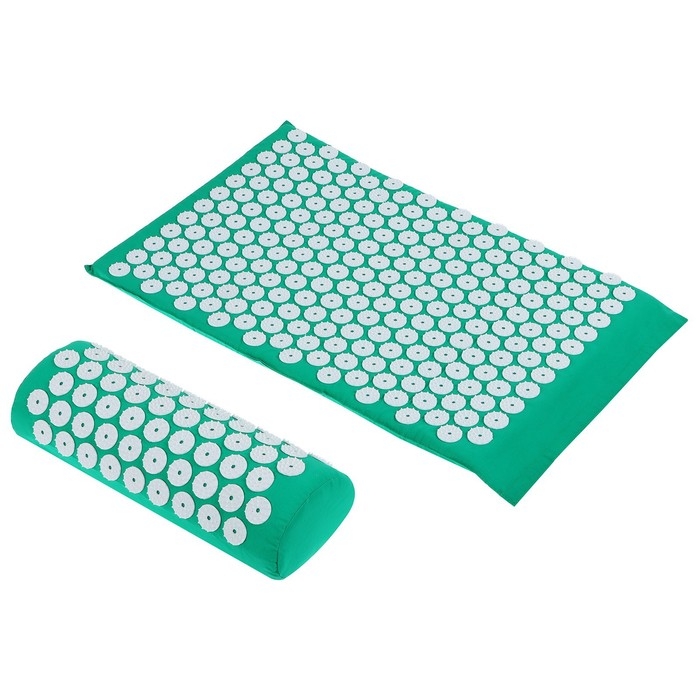 Набор акупунктурный Sangh: коврик массажный 65х40х2 см, болстер 36х9х13 см