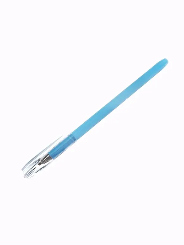 Ручка шариковая 0.8 мм, стержень синий на масляной основе, МИКС