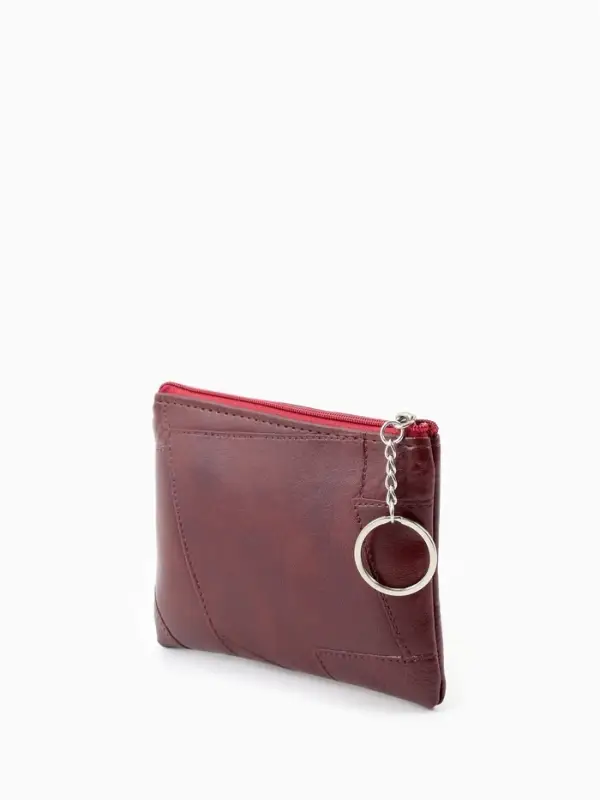 Кошелек жен 13-01-01 Июнь2509, 15*0,5*11 см, отд на молнии, бордо