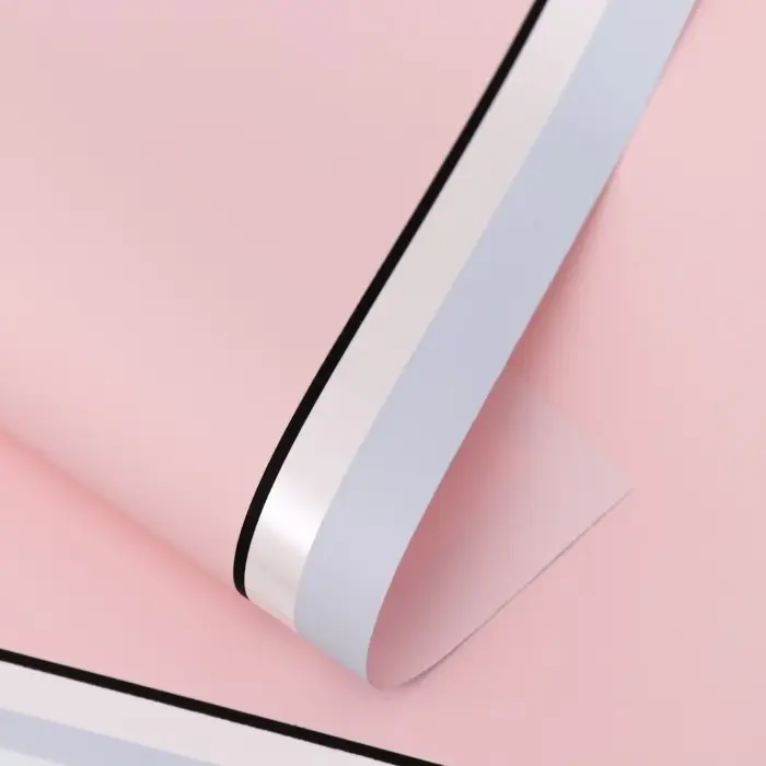Пленка для цветов и флористики, матовая, пыльная роза, 57&times;57 м