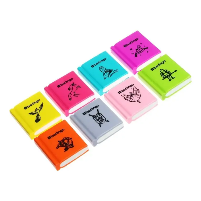 Ластик Berlingo Fairy Tales, 28 х 25 х 7мм, термопластичная резина, ассорти