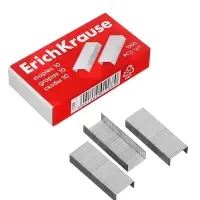 Скобы металлические №10, ErichKrause, для степлера, 1000 шт.