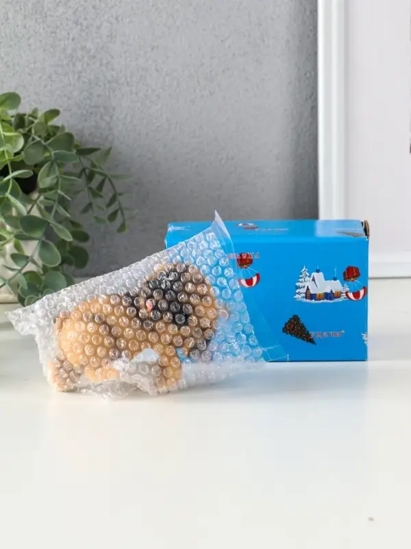 Декор на кашпо "Маленький мопс" 6,5х7х11,5 см