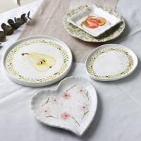 Тарелка керамическая &laquo;Летний день&raquo;, 21.2 см, цвет белый