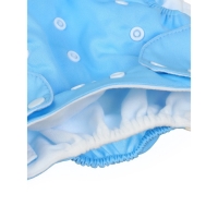 Многоразовый подгузник M&B &laquo;Наш сыночек&raquo;, 3-15 кг, голубой