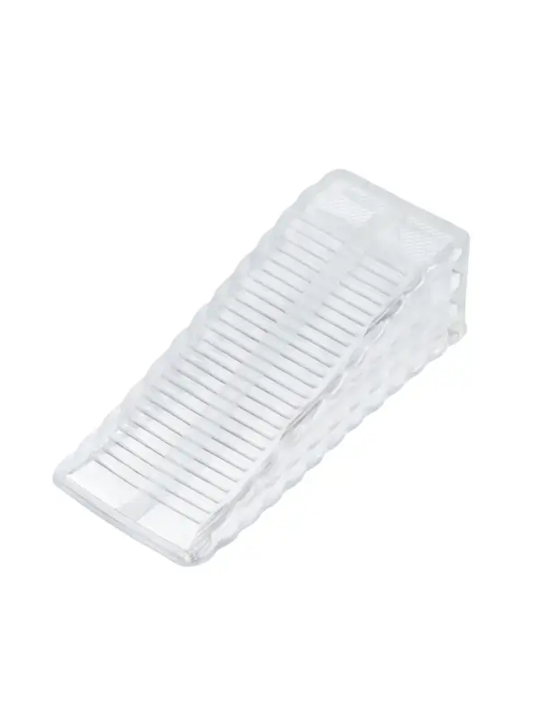 Ограничитель для дверей и окон ТУНДРА SP005, напольные, 96х40 мм, набор 2 шт