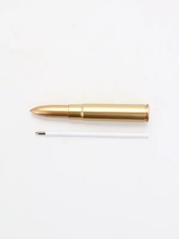 Ручка пуля "Первому во всём" на подложке