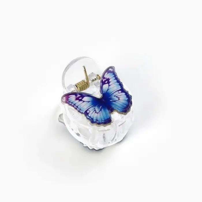 Краб для волос &laquo;Нежность&raquo;, 2.5 х 2 х 2 см