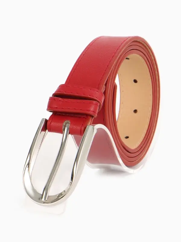 Ремень жен 05-01-02-01, Март2509, 2,8*0,3*110 см, без винта, пряж металл, 1 прокол,