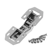 Петля мебельная ТУНДРА, накладная, универсальная, без врезки, набор 4 шт