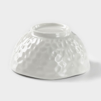 Миска керамическая &laquo;Воздушность&raquo;, 300 мл, d=11,5 см, цвет белый