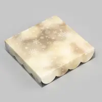 Коробка для печенья, &laquo;В ожидании Нового года!&raquo;, 15&times;15&times;3 см, Новый год