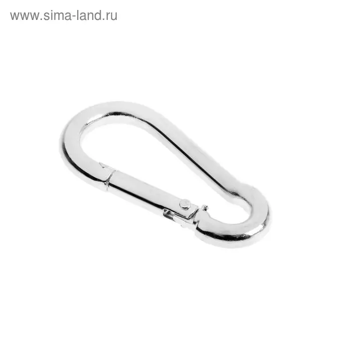 Карабин ТУНДРА krep, DIN5299С, 7&times;70 мм, оцинкованный, 1 шт.