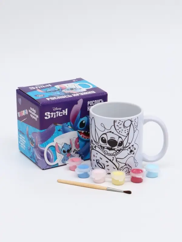 Набор кружка под раскраску "Сладкое приключение"