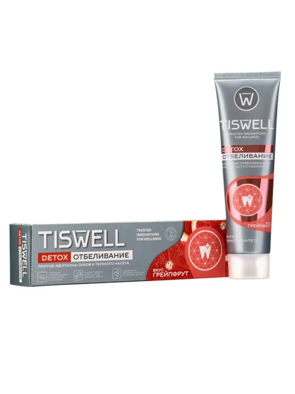 Зубная паста Энзимная, отбелив с каолином, со вкусом грейпфрут  110 гр.