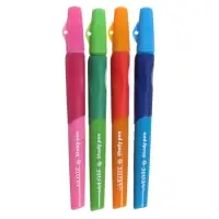 Ручка обучающая для левши deVENTE Study Pen, узел 0.7 мм, каучуковый держатель, чернила синие на масляной основе