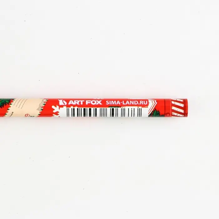 Карандаш простой чёрнографитный &laquo;Новый год: Счастья до небес!&raquo;