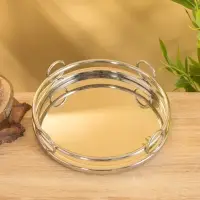 Поднос "Космо" 27х27х7 см, нерж. сталь